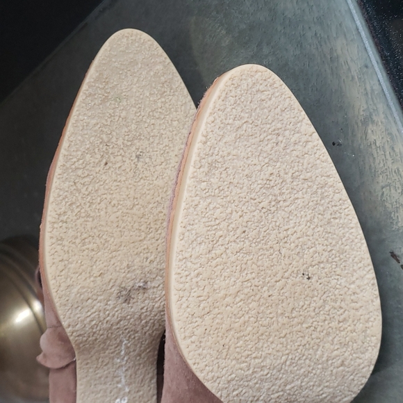 LOLA CRUZ Mafava HEELS ANKLE BOOTS IN BROWN SUEDE - Picture 5 of 8